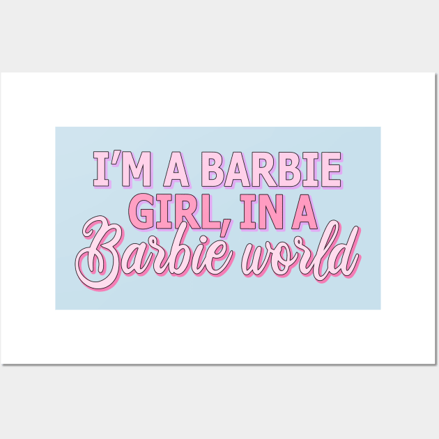 Barbie girl in sale a barbie world